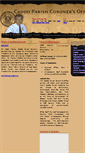 Mobile Screenshot of caddocoroner.com